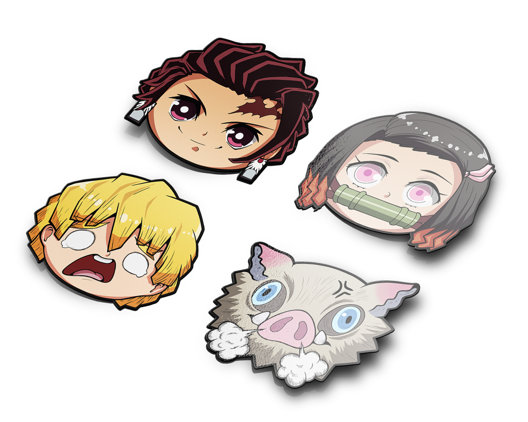 Kimetsu No Yaiba Sticker Sheet Set 1 Last Stock Himitsubu